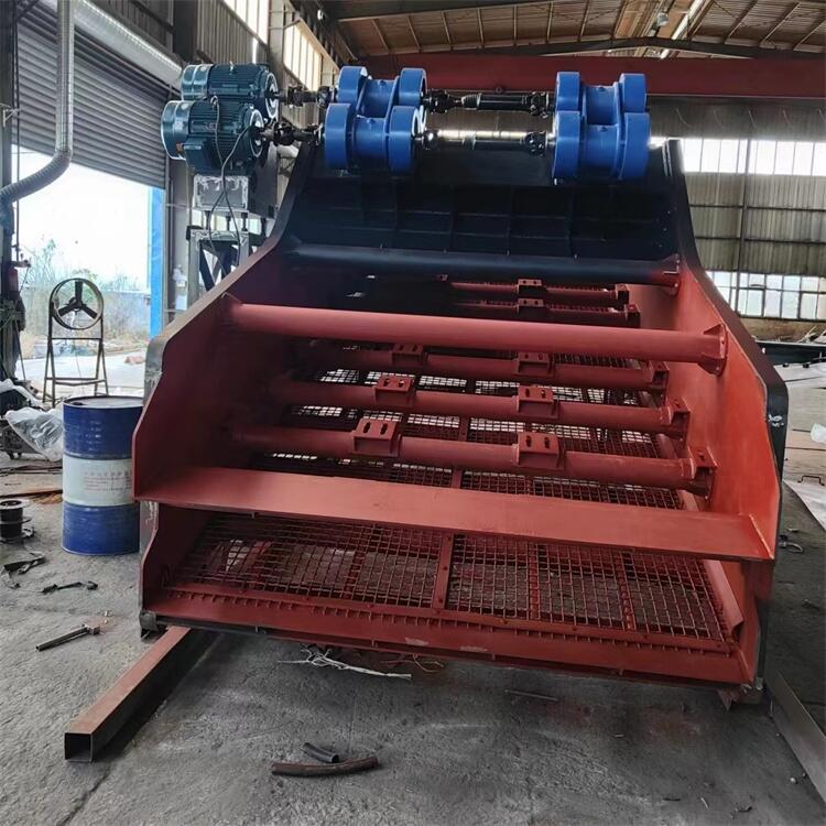 鵝卵石礦用篩偏心軸直線沙石子分離機(jī)
