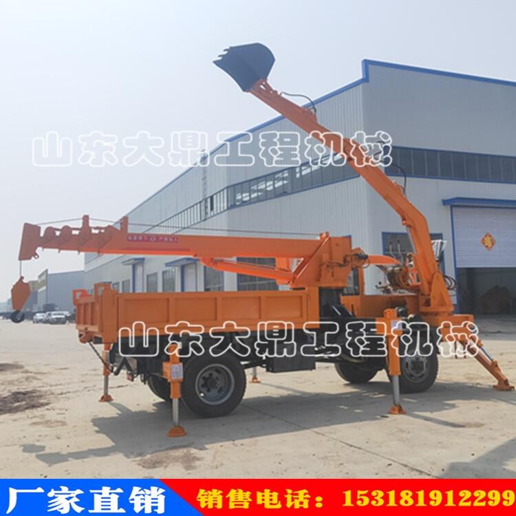 10噸四不像隨車挖掘機(jī)輪式隨車挖掘機(jī)