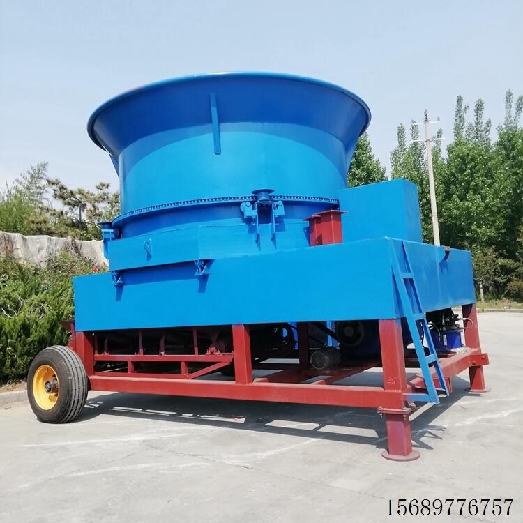 圓盤旋切秸稈草捆粉碎機 90圓盤粉碎機價格