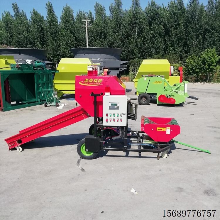 廠家直銷秸稈打捆機(jī) 玉米水稻牧草青貯打捆機(jī)