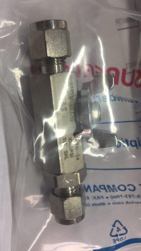 SBV210-F8N-SS球閥韓國SUPERLOK上海蝶津閥門閥門制造有限公司