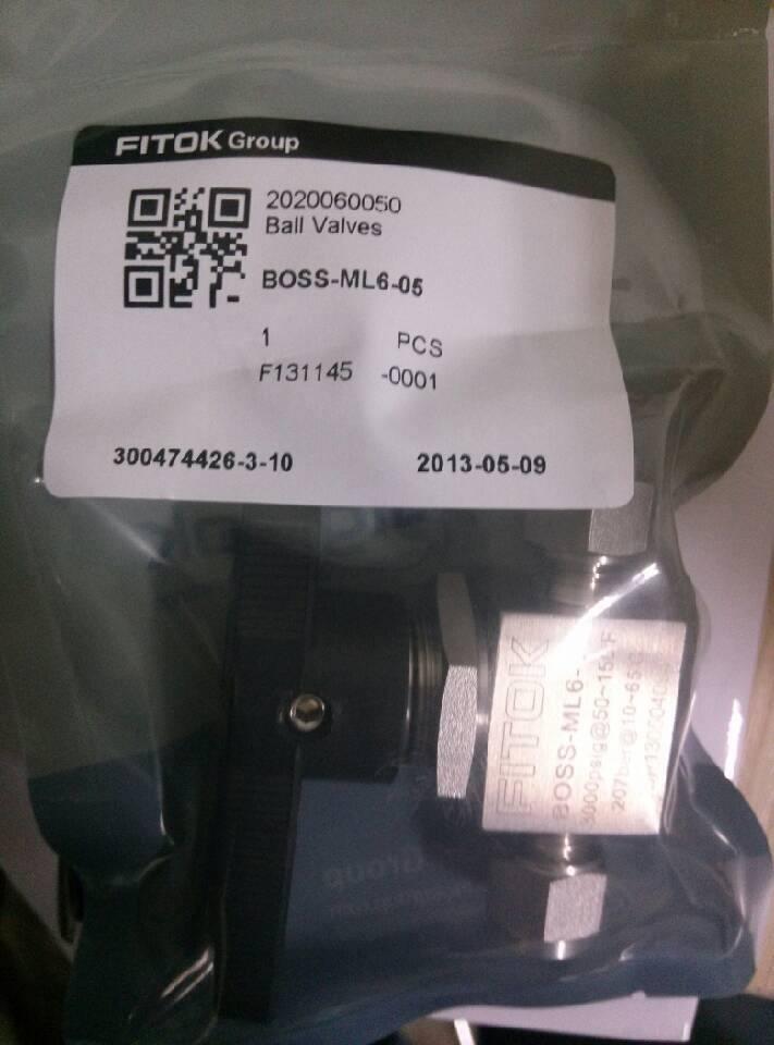 飛托克球閥QBOSS-ML6-03兩通球閥FITOK閥門(mén)正品直銷