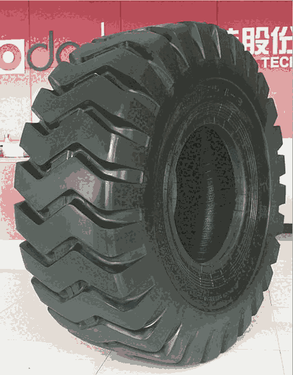 鏟運車工程車輪胎批發(fā)L-3/E3花紋23.5-25甲子正品輪胎批發(fā)工程輪胎現(xiàn)貨
