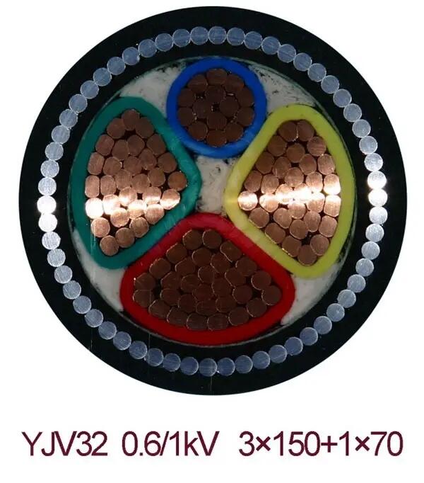 廣州南洋電纜集團廠家供應(yīng)YJV32系列鋼絲鎧裝電力電纜！