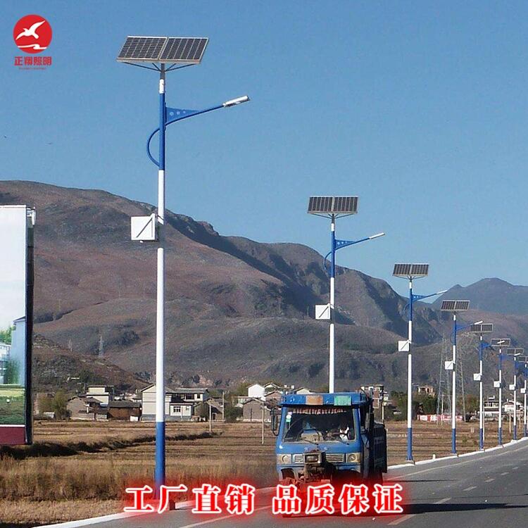 6米太陽能路燈與城市照明燈具的區(qū)別
