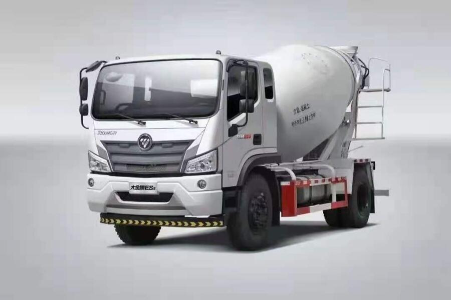 東風(fēng)福瑞卡國(guó)六水泥罐車車身短道路通過性強(qiáng)