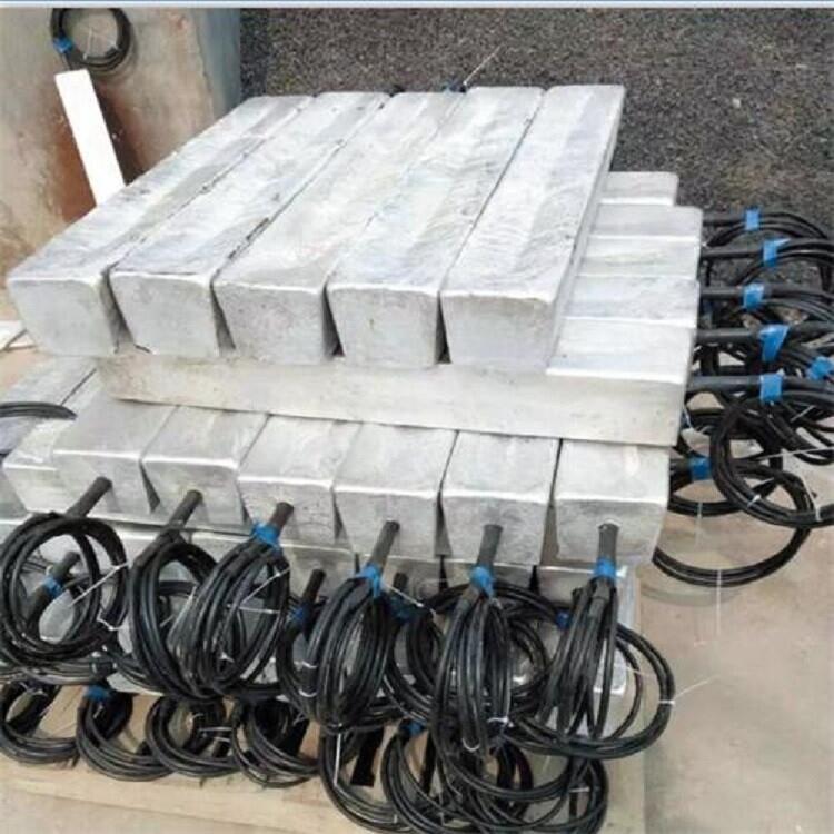 梯形鎂陽極高電位土壤電阻率管道防腐