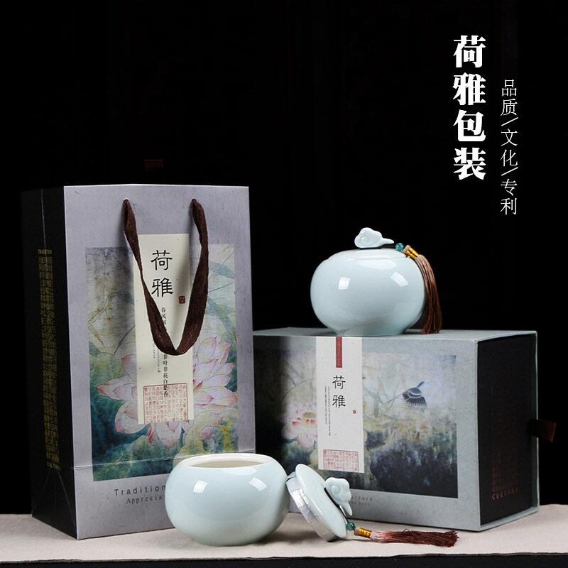 景德鎮(zhèn)陶瓷茶葉罐禮品生產(chǎn)廠家