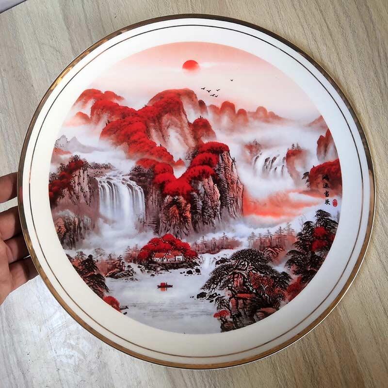 大學(xué)結(jié)業(yè)三十年師生聯(lián)誼會(huì)紀(jì)念盤禮品定做加字集體照