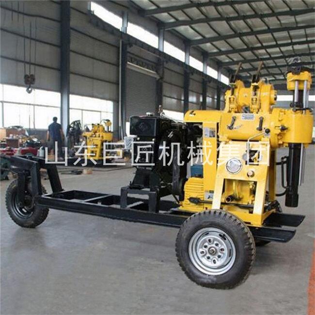 XYX-130輪式水井鉆機 工程建筑打井機械設(shè)備移動方便