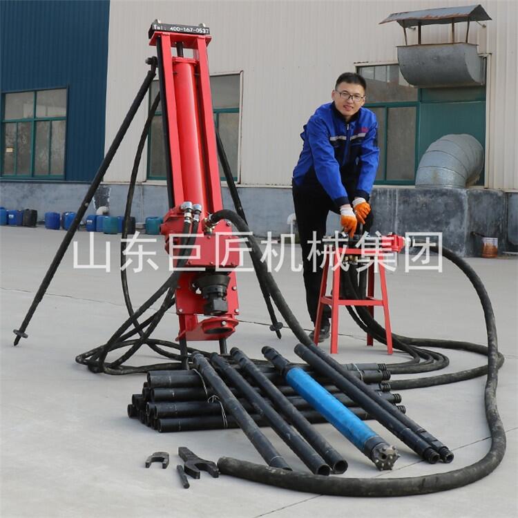 巨匠集團100型潛孔鉆機 風動式潛孔鉆機巖石打孔速度快