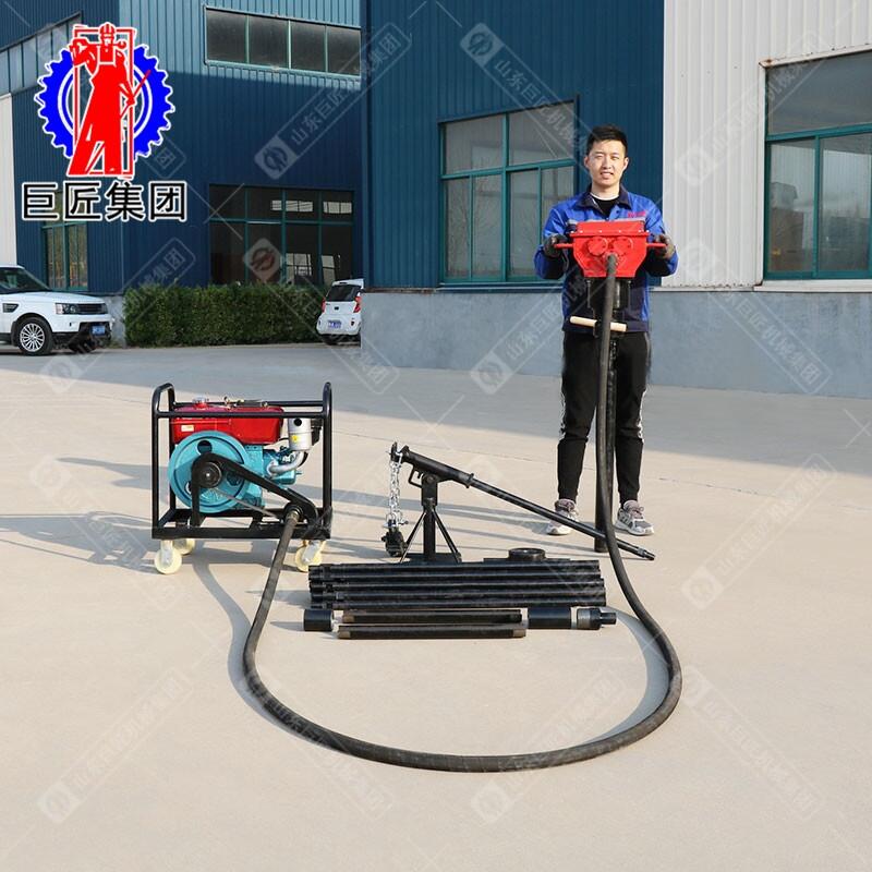 山東巨匠集團(tuán)供應(yīng)熱銷QTZ-4柴動(dòng)便攜式取土鉆機(jī)性能可靠