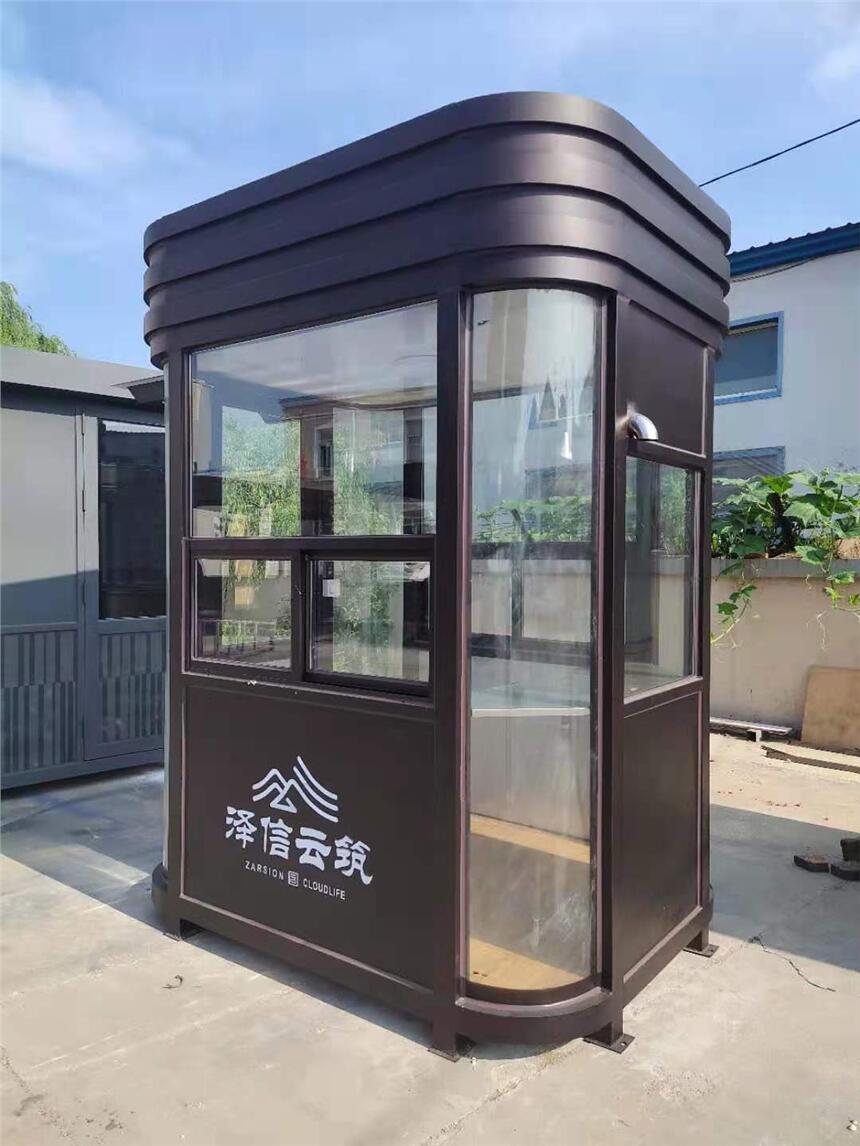 長春地產營銷中心崗亭,單位企業(yè)出入口崗亭,停車場收費崗亭制作廠家