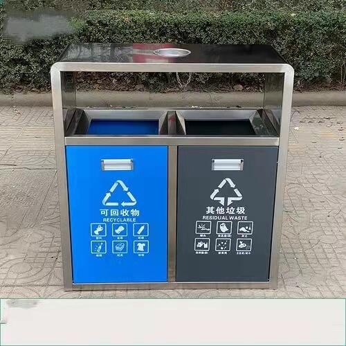 標準垃圾箱，不銹鋼垃圾箱，智能分類垃圾箱，分類垃圾箱