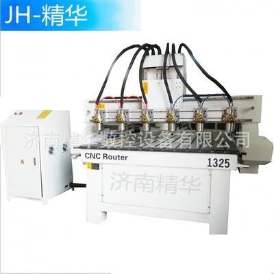 慧鑫1325木工雕刻機歐式家具3D鏤花工藝亞克力雕刻多頭鏤空木工浮雕機廠家直營