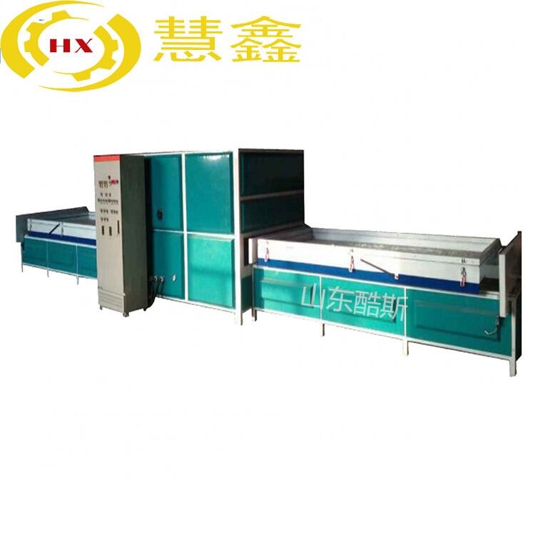全自動木工真空覆膜機 雙工位臺式往復(fù)貼面機 木門家具門覆膜機