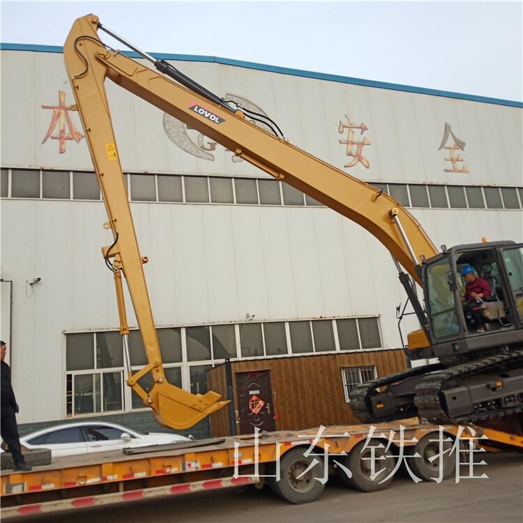 神鋼250 18米長臂鉤機(jī)三節(jié)拆樓臂 加長臂