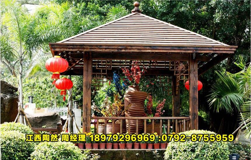 庭院閣涼亭木屋涼亭戶外實(shí)木亭子六角涼亭仿古