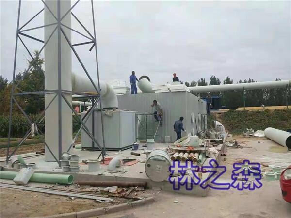 林森有機廢氣處理批發(fā) 玻璃鋼污水處理風管批發(fā)