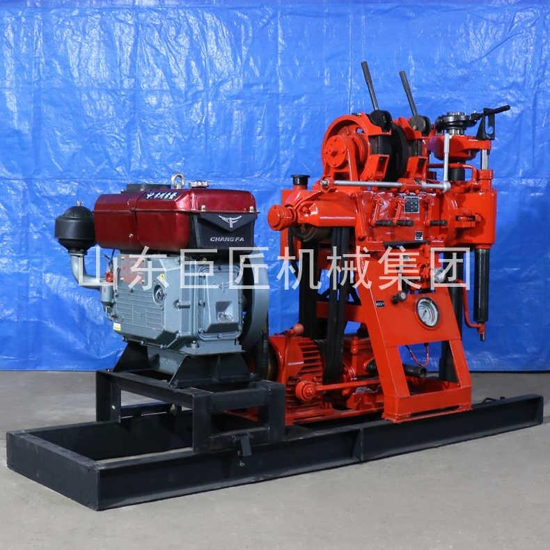提供巨匠集團(tuán)XY-150液壓高速巖芯鉆機(jī)勘探、水井均可用