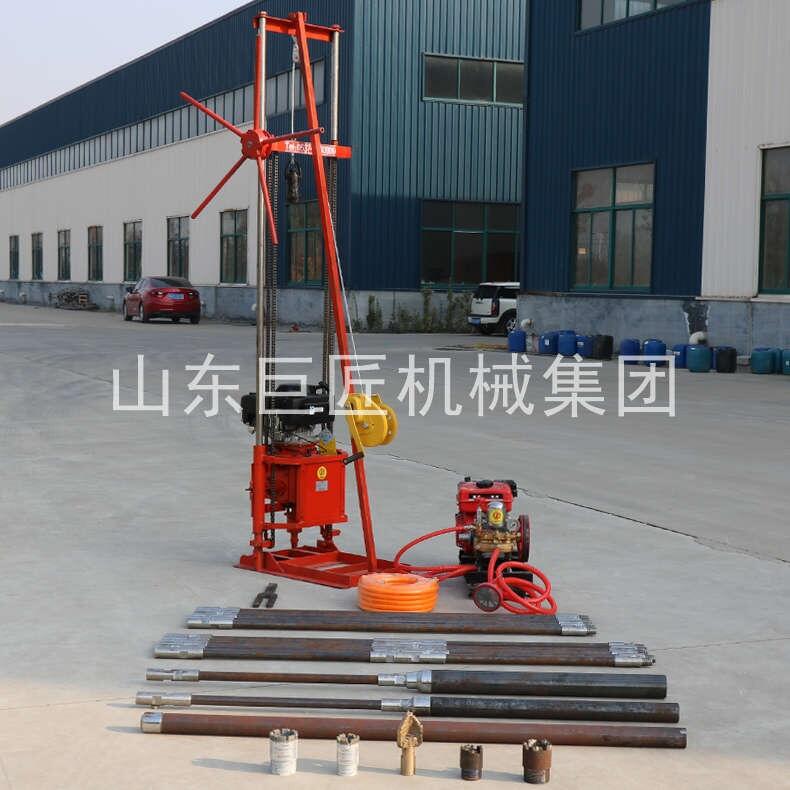 巨匠供應(yīng)6HP汽油機(jī)30米巖心取樣鉆機(jī)QZ-2CS卷揚(yáng)款地質(zhì)勘探鉆機(jī)