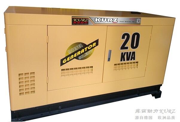 庫茲動(dòng)力20KW柴油發(fā)電機(jī)上海廠家