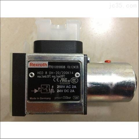 德國(guó)Rexroth力士樂(lè)壓力開(kāi)關(guān)HED8OH-2X/100K14大量庫(kù)存