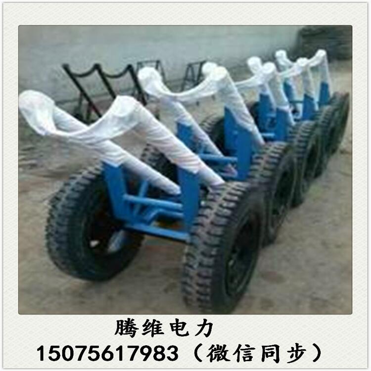 運電線桿的炮車，自制運桿炮車，單桿炮車，炮車運桿車
