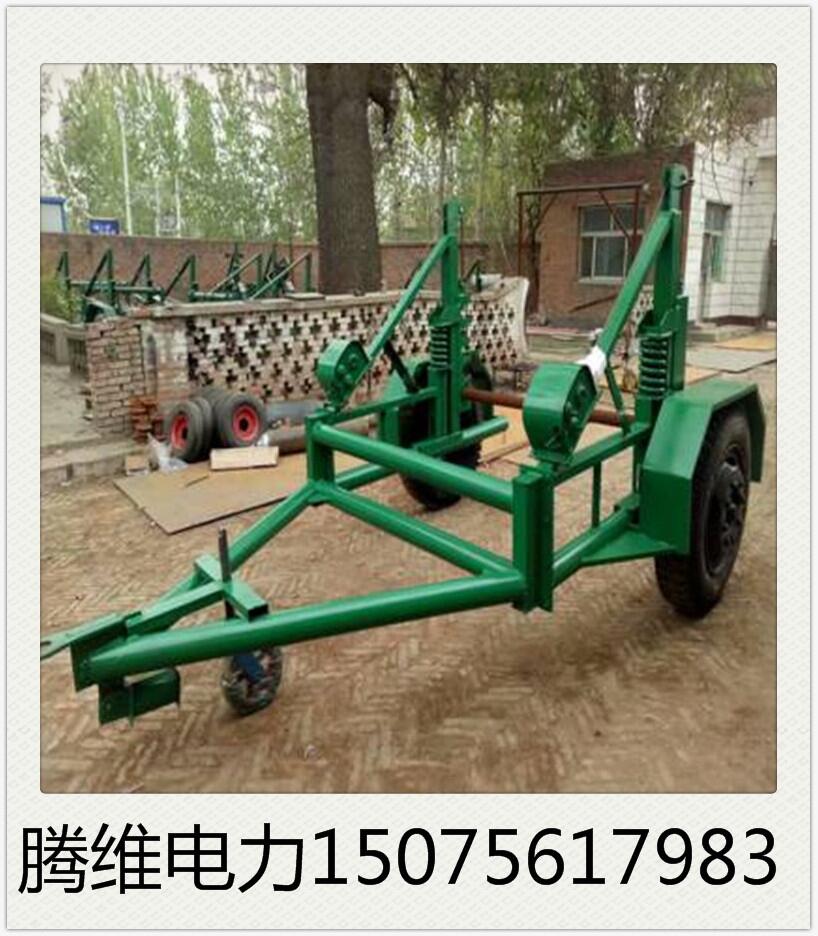 導(dǎo)線軸收線車(chē)供應(yīng)商  液壓電纜拖車(chē)批發(fā)