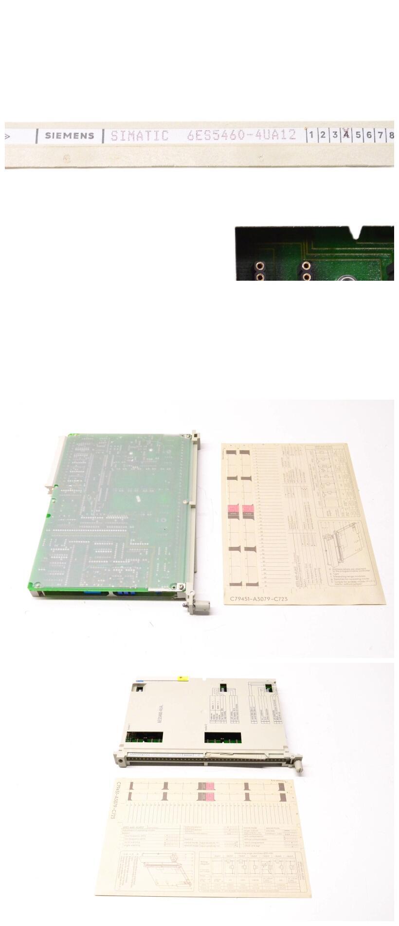 西門子6ES5460-4UA12電機馬達 控制器模塊