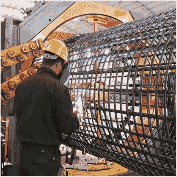 路邦專業(yè)生產(chǎn)全自動鋼筋籠滾焊機(jī) 鋼筋繞絲機(jī) 數(shù)控鋼筋滾籠機(jī)廠家
