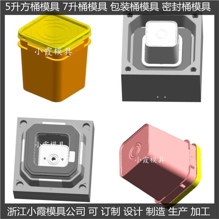 提供塑料涂料桶模具，塑料桶模具