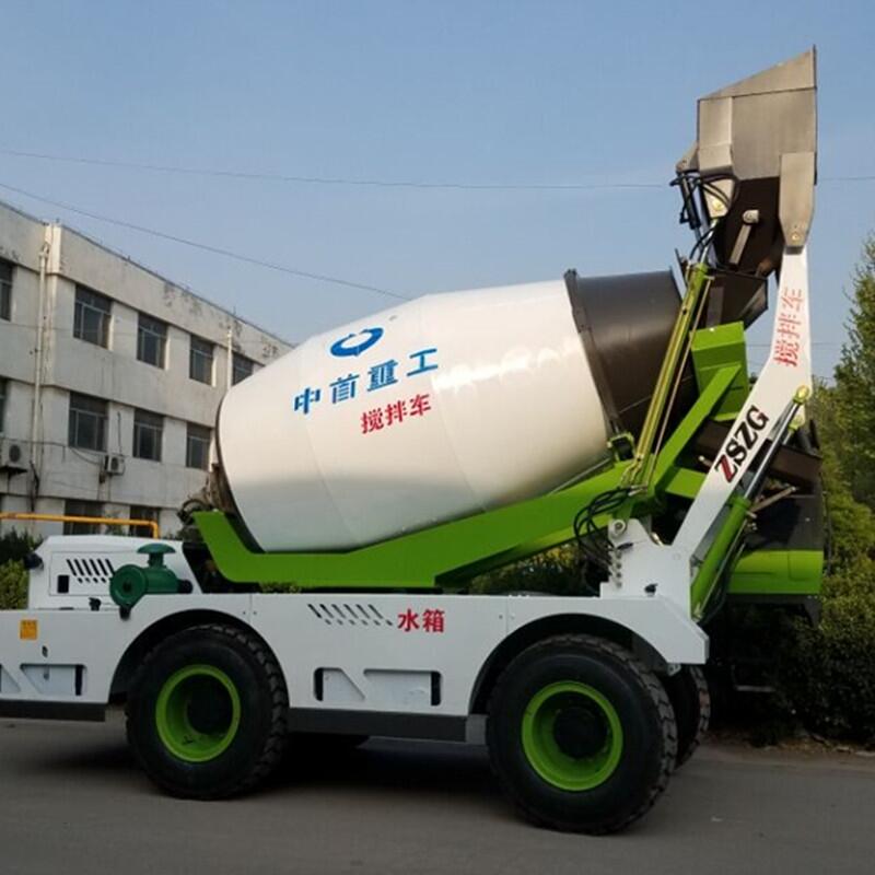 3.2立方攪拌車價(jià)格 自動(dòng)上料攪拌車電子稱重寧夏