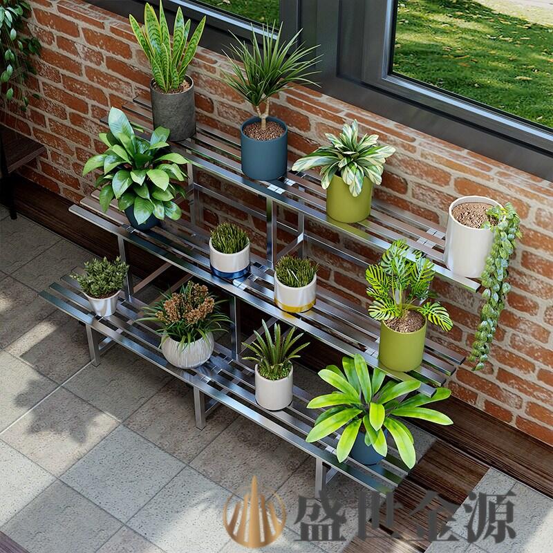 廣東陽臺(tái)外安裝不銹鋼花架  戶外不銹鋼花架