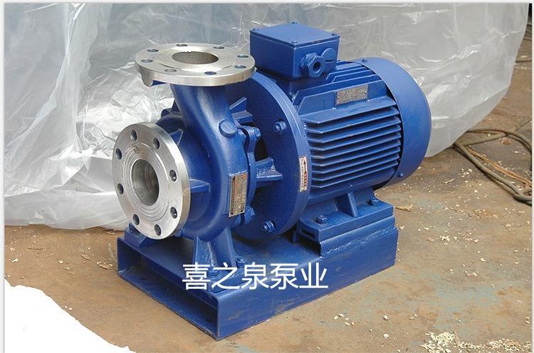 石家莊IHW100-200不銹鋼化工管道泵耐腐蝕304材質(zhì)