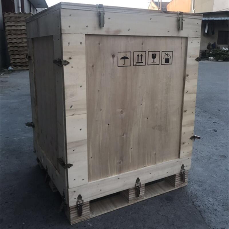 無(wú)錫廠家定做加工免熏蒸木箱定制卡扣折疊快裝木包裝箱澎湃