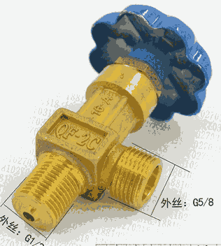 優(yōu)惠批發(fā)氬氣瓶角閥QF-2C，最新圖片價格
