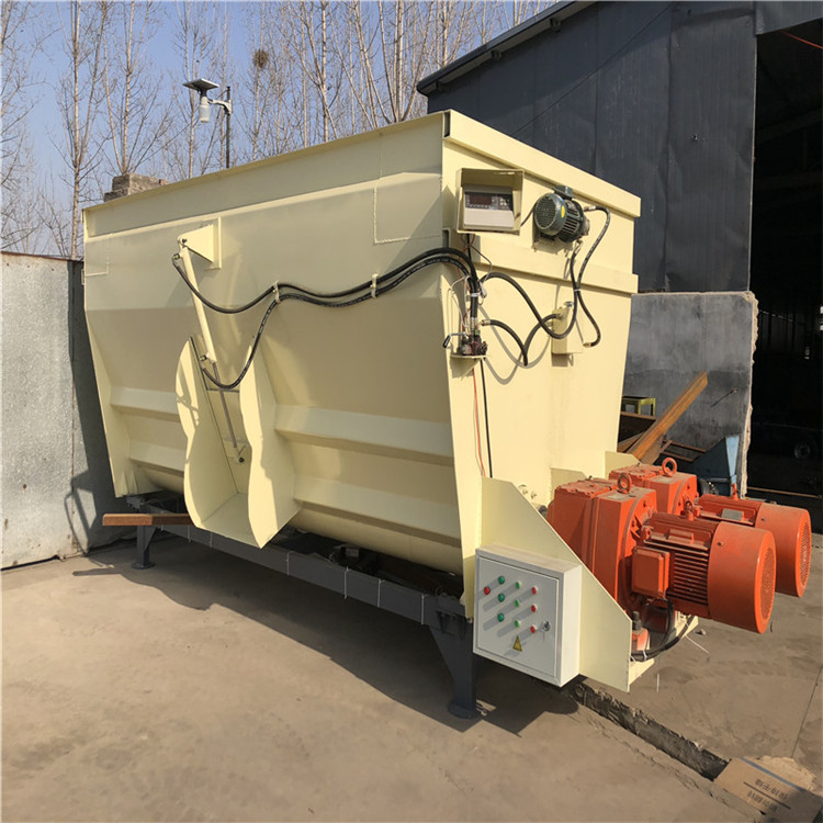 河南三門峽臥式固定攪拌機(jī)全日糧飼料攪拌制備機(jī)