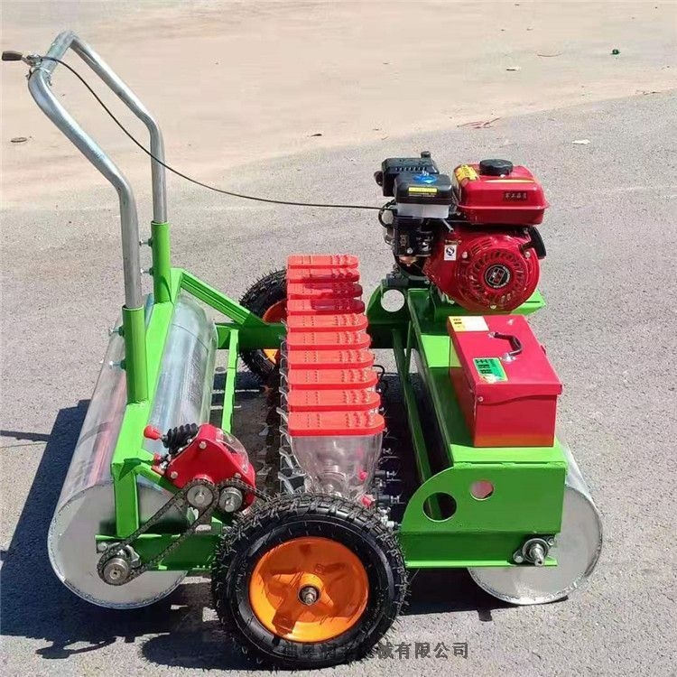 人力手推播種機 出苗均勻播種機 10行蔬菜點播機