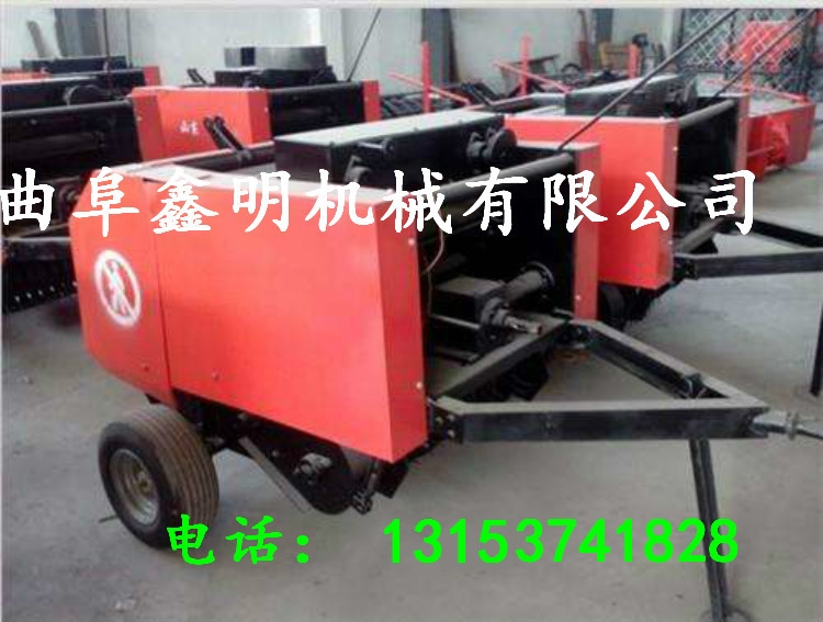 多功能麥秸稈打捆機(jī)型號(hào) 全自動(dòng)牧草撿拾打捆機(jī)促銷 小麥秸稈圓捆機(jī)