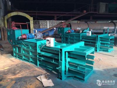 全自動(dòng)廢紙液壓打包機(jī) 塑料生活垃圾壓縮捆扎機(jī) 廢紙箱紙皮打包機(jī)