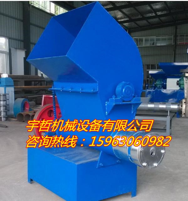 流動臥式車載熱熔廢舊泡沫造塊機(jī)