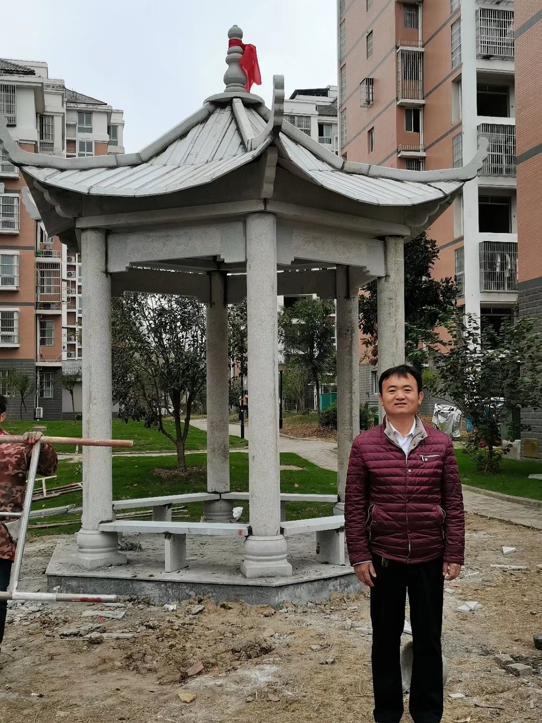供應(yīng)石亭、青石石亭、石亭子、百龍亭、青石石亭加工廠