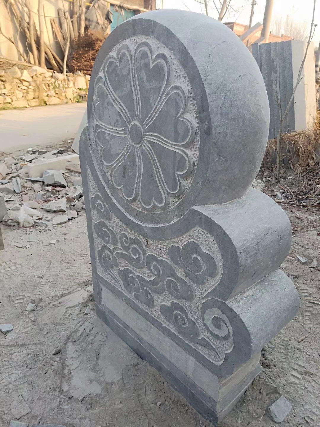 供應(yīng)上海市青石抱鼓石廠家直銷、青石抱鼓石