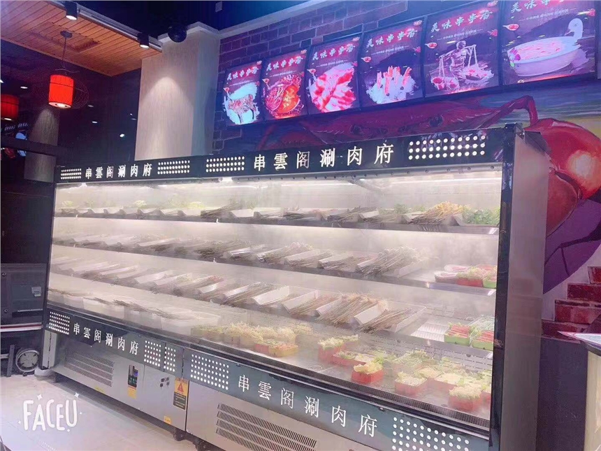 鄭州仟曦不銹鋼定制菜品展示柜供應聯保品牌
