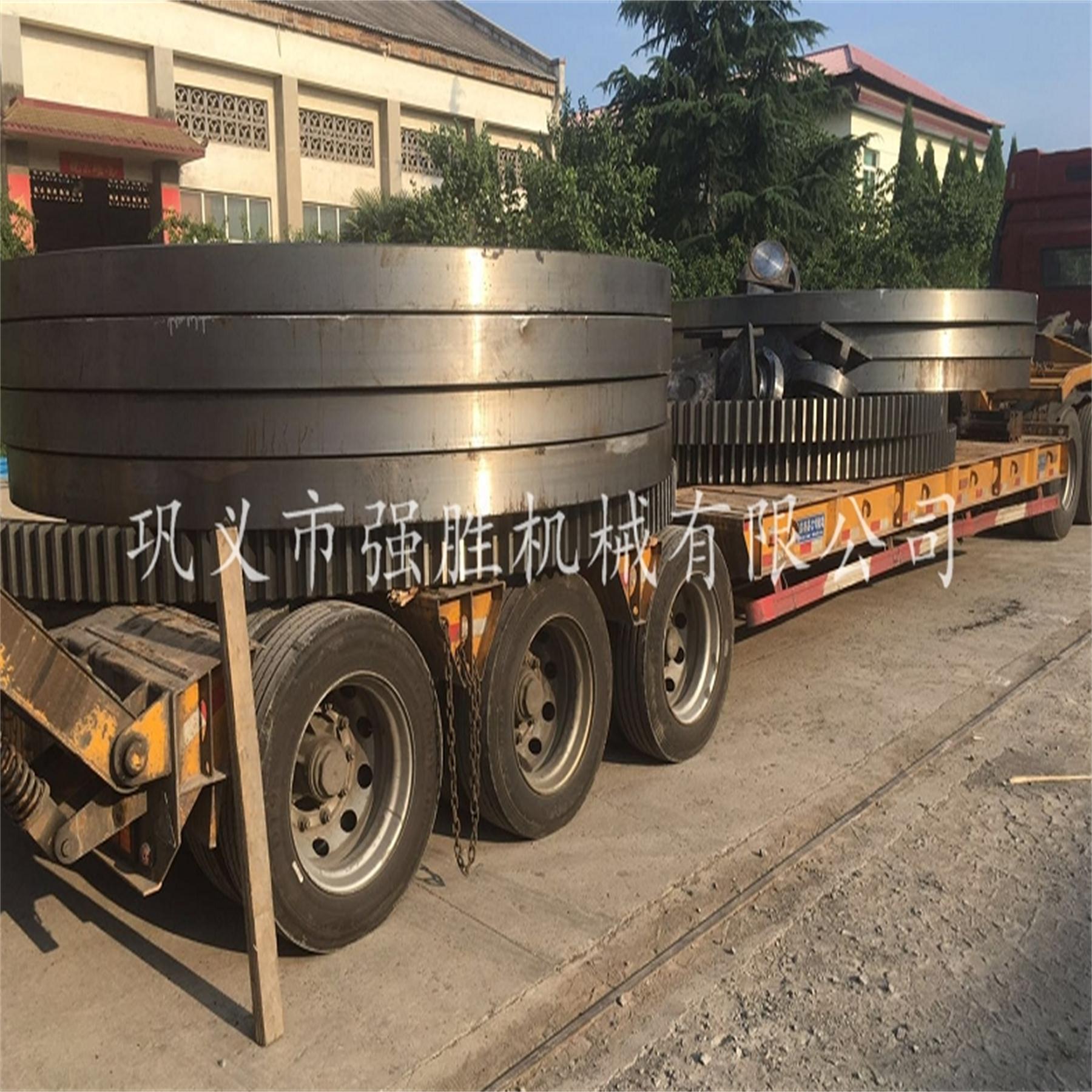 強勝出售滾筒烘干機大齒輪滾圈  可按需定制