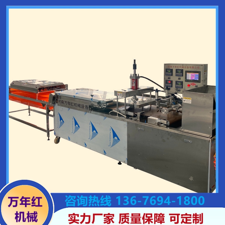 山東數(shù)控單餅機(jī) 全自動(dòng)春餅機(jī) 液壓烤鴨餅機(jī)簡介