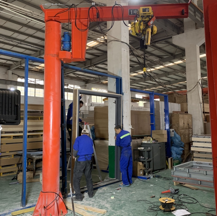 1噸懸臂吊 天津電動(dòng)葫蘆立柱式懸臂吊 臂架型懸臂起重機(jī)廠家