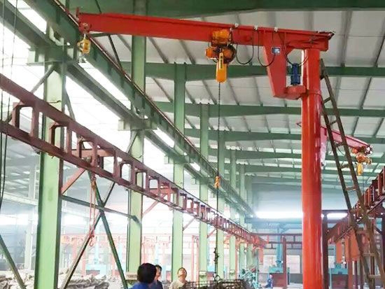天津懸臂吊安裝 1噸2噸電動(dòng)葫蘆懸臂起重機(jī) 旋轉(zhuǎn)式臂架型起重設(shè)備