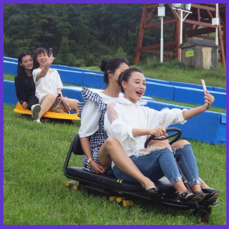 可定制果園單軌滑道 軌道式滑行車 底部有多個滑輪